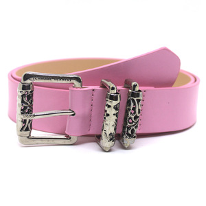 <span class=keywords><strong>Ceinture</strong></span> de style punk rétro Y2K de 110 cm avec <span class=keywords><strong>boucle</strong></span> à ardillon creuse sculptée de 2-4 cm de large, imprimée par transfert thermique en alliage d'<span class=keywords><strong>argent</strong></span> - Product Image 4