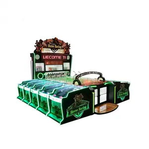 Elektronische Paardrijden Muntautomaat 10 Spelers Arcade Carnaval Racing Game Machine