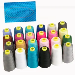 High Quality garment accessory Custom Color thread 100% Polyester Sewing Thread for clothes