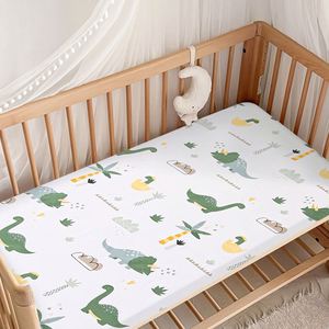 Sábana Ajustable para Cuna de Bebé, Duradera, Transpirable, de Algodón, para Niños y Niñas - Product Image 3