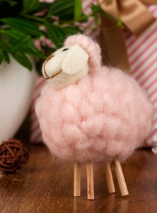 Ovejas Kawaii de Fieltro, Animales de Fieltro, Decoración Navideña, Ovejas Lindas de Fieltro de Lana, <span class=keywords><strong>Islandia</strong></span> - Product Image 3