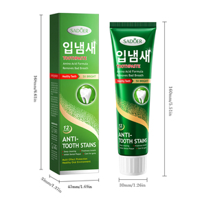 <span class=keywords><strong>Dentifrice</strong></span> SADOER blanchissant, <span class=keywords><strong>anti</strong></span>-<span class=keywords><strong>taches</strong></span> et <span class=keywords><strong>anti</strong></span>-mauvaises odeurs pour usage domestique - Product Image 6