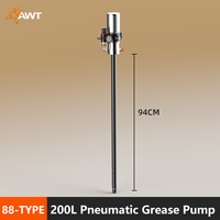 Pompe à graisse pneumatique Cavitt Source Factory Heavy Duty modèle 88 200L à fixation sur seau pour distribution de graisse