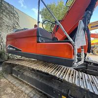 Excavatrice sur chenilles hydraulique Doosan Dx225 d'occasion (90% neuve), 22,5 tonnes, moteur 110 kW, boîte de vitesses, pompe, PLC, roulement, engrenage, inspection vidéo