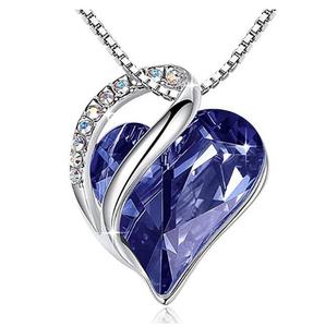 Collana all'ingrosso del cuore di amore del diamante di cristallo della pietra preziosa di 12 mesi all'ingrosso <span class=keywords><strong>per</strong></span> il <span class=keywords><strong>regalo</strong></span> della <span class=keywords><strong>figlia</strong></span> delle ragazze della moglie - Product Image 5