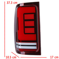 Feu arrière Funkywheel super lumineux pour VOLKSWAGEN AMAROK 2010-2020 4x4, lampe arrière LED d'origine, accessoires de voiture de haute qualité
