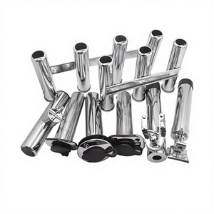 Stainless Steel 316 Marine Angled Fishing Rod Holder 30 Degree 50x240mm Kayak Ship <b>Yacht</b> Boat Hardware Accessories Stainless Ste - Product Image 5