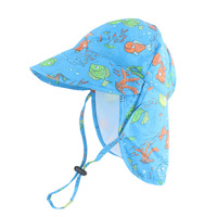 Sombrero Deportivo Ligero y Transpirable para Exteriores, Protección UV, Gorra de Verano para Bebés, Secado Rápido, con Solapa para el Cuello