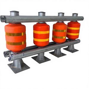 Barrière de sécurité rotative en polyuréthane EVA non réfléchissante à fort impact, galvanisée à chaud, dimensions personnalisables, pour le trafic - Product Image 1