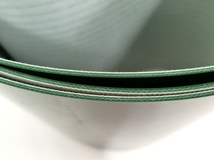 Sabuk Pola Berlian 2-Lapis PVC Hijau Jingtian dengan Alur untuk Jalur Pengemasan Makanan & Minuman. - Product Image 3