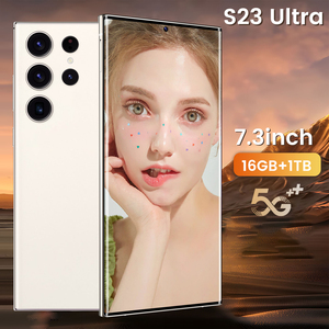Nuevo Teléfono Inteligente <span class=keywords><strong>S23</strong></span> <span class=keywords><strong>Ultra</strong></span> <span class=keywords><strong>de</strong></span> 7.3 Pulgadas HD Android 13 Desbloqueado 16GB+1TB con Cámara <span class=keywords><strong>de</strong></span> Belleza y Funciones Móviles 5G - Product Image 5