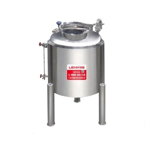 Réservoir de stockage horizontal <span class=keywords><strong>en</strong></span> acier inoxydable de 100L 200L, réservoir de stockage d'eau, de parfum, de cosmétiques - Product Image 5