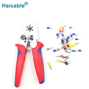 हाथ <span class=keywords><strong>Crimping</strong></span> उपकरण सेट षट्भुज KIT-1200E तार Crimper Plier टर्मिनल लग्स किट - Product Image 4