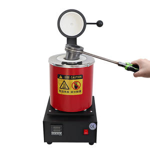 فرن صهر المعادن المصغر للذهب والفضة والألومنيوم والفولاذ، ماكينة سبك المجوهرات وصهرها بدرجة حرارة عالية بسعة 1 كجم، 2 كجم، 3 كجم - Product Image 2