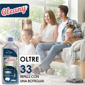Be Well Cleany Lime 1000ml Limpiador Universal Multisuperficie para Robots y Aspiradoras - Product Image 2