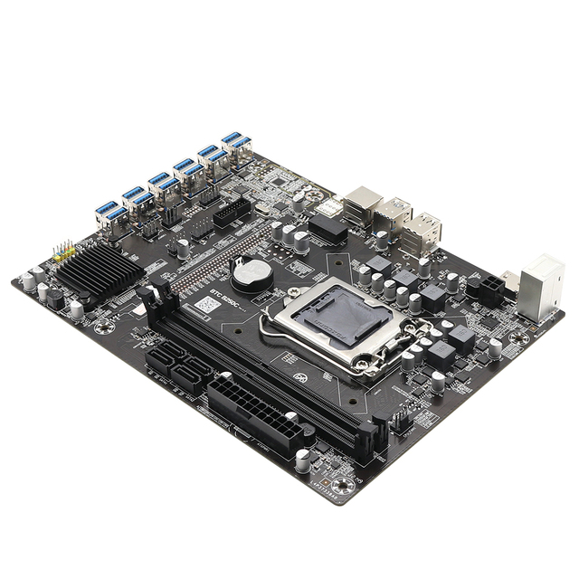 Motherboard B250C 12 USB3.0 PCIE 16X Desktop Graphics Card Server Motherboard