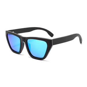 2025 gafas de sol de monopatín de madera para hombres nueva llegada logotipo personalizado gafas de sol respetuosas con el medio ambiente gafas de sol de madera a granel recicladas - Product Image 3