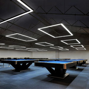 Luminaires pour table de <span class=keywords><strong>billard</strong></span> en aluminium Lampe de <span class=keywords><strong>billard</strong></span> rectangulaire à led moderne avec variateur de lumière - Product Image 1