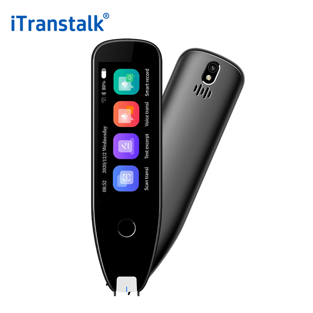 Itranstalk 134 Language Learning Pen Scan Sentence Book Digital Reader Reading Pen Talk Pen