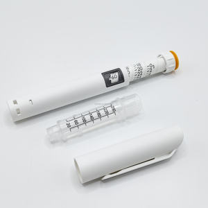 60 Unit Disposable Plastic Injection <b>Pen</b> Dual Chamber <b>Pen</b> Injector Single Use Fixed Dose Dry Wet Separation Dosing Device - Product Image 3