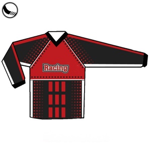 Camiseta de Motocross Sublimada de Diseño Personalizado de Secado Rápido para Deportes de Equipo BETHERIVAL - Product Image 3