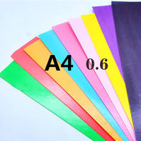Nouveau papier de riz comestible de 0,6 mm pour photos, bonbons, ciel étoilé, sucettes, papier gaufré coloré