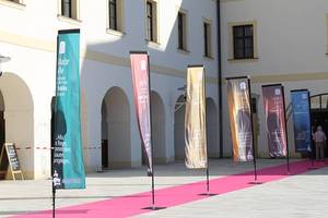 Nhà Máy Chuyên Nghiệp Sản Xuất Tùy Chỉnh Bãi Biển Cờ Quảng Cáo In Lông Cờ Với Kỹ Thuật Số In Ấn Kỹ Thuật - Product Image 3