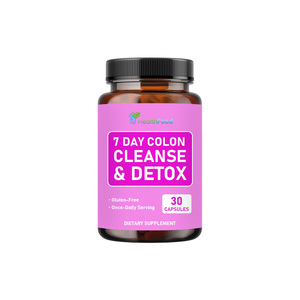 Private Labels <b>Weight</b> Loss Capsules Gluten <b>Free</b> Daily Digestive Support 7 Day Colon Cleanse Detox Capsules Boost Energy Vitalit - Product Image 1