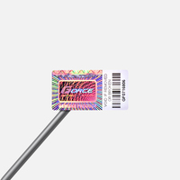 Autocollant holographique de sceau vide étiquette adhésive hologramme de sécurité impression personnalisée autocollant de logo inviolable pour emballage