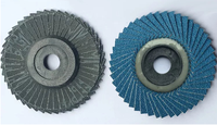 Premium 4 pouces disque à lamelles radiales zircone alumine disques à lamelles flexibles fleur abrasifs Disco pour le polissage et le meulage