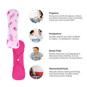 Thiết Kế Mới Đất Sét Tự Nhiên Nóng Lạnh Perineal Ice Hot Gói Với Có Thể Giặt Tay Áo - Product Image 2