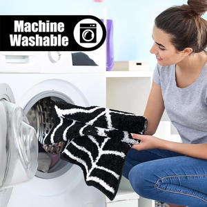 עיצוב מותאם אישית דפוס Halloween עיצוב רך מחצלת tpr non-החלקה מיקרופייבר אזור שטיח - Product Image 3