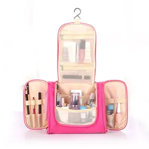 Custom Large Waterproof Women Cosmetic Makeup <b>Bag</b> Durable Travel Make up <b>Bag</b> Case With Many Compartments - Product Image 3