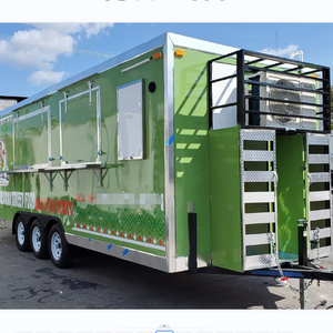 Remorque de cuisine mobile préfabriquée complète et entièrement équipée pour la vente de hot-dogs, gelato, snacks, frites et café - Product Image 5
