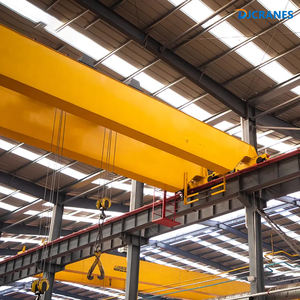 Grúa puente de suspensión de una sola viga, 5 toneladas, 10 toneladas, 20 toneladas de capacidad con motor y componentes de núcleo de engranaje, grúas aéreas de taller - Product Image 2
