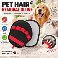 Gant réutilisable pour enlever les poils d'animaux, gant électrostatique anti-peluches pour enlever les poils de chien et de chat, pour canapé, tapis, vêtements, couleur et logo personnalisés