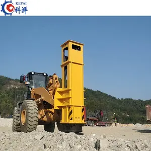 ZHENGZHOU KEPAI 42KJ darbe actor ktör yükleyici hidrolik darbe actor ktör KP42C karayolu Subgrade kiralama