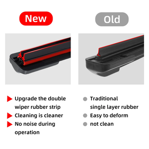J/U Hook General Purpose Car Silent Car Front Windshield Soft Double <b>Rubber</b> <b>Strip</b> Windshield 18"20"22"24"26" - Product Image 3
