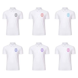 Chemises polo de travail personnalisées de haute qualité avec logo imprimé en sérigraphie pour hommes et femmes, manches courtes, golf, plusieurs couleurs - Product Image 5