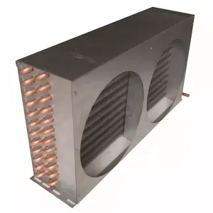 Heat exchanger condenser evaporator for refrigeration equipment