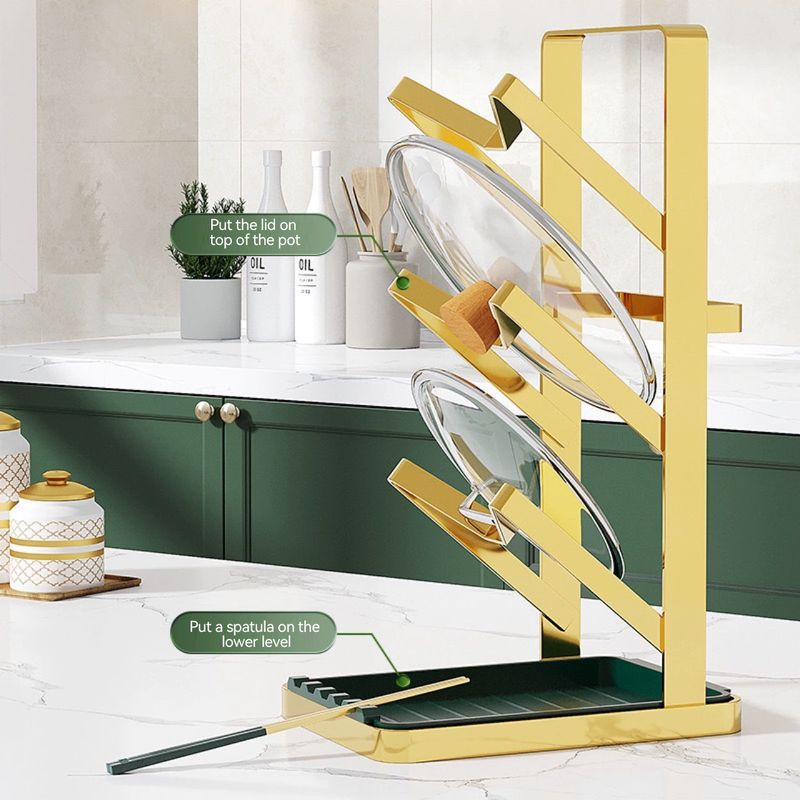 Light Luxury PP Plastic Spatula Stand