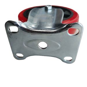 5-Zoll-Richtungs-PU-Nachlauf 125*33 Werkzeug wagen Richtungs schaft rollen Starrer Schwenk stil in Gummi-OEM-Unterstützung - Product Image 4