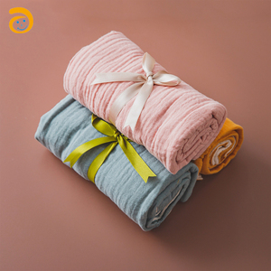 En gros Personnalisé Bébé Mousseline Serviette Enfants Coton Bio <span class=keywords><strong>Lapin</strong></span> <span class=keywords><strong>Lapin</strong></span> Bébé Couverture Couette - Product Image 6