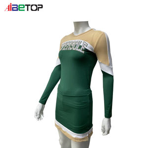 ملابس رقص التشجيع للفتيات بتصميم مرصع بالأحجار الكريمة، أزياء كرنفال برازيلية، زي موحد 2025، تنانير من القماش - Product Image 4