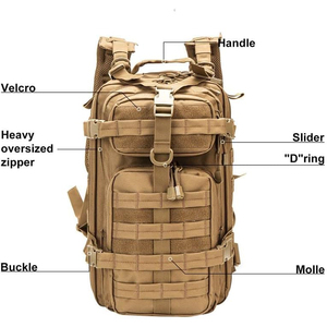 Vente en gros Adolescent Voyage Survie Camping Tactique Sac À Dos Primaire Collège Lycée Sacs Pour Filles Et Garçons - Product Image 3