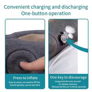 Riway katlanır şişme seyahat taşınabilir u-şekilli yoğurma boyun servikal İşlevli masaj hava yastığı akıllı masaj yastığı - Product Image 3