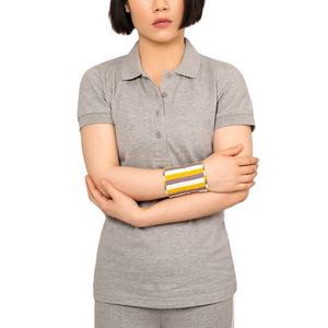 Polo de sport pour femme en coton 100% personnalisé OEM, couleur unie, impression de logo personnalisé, broderie, design personnalisé, vêtements à manches longues - Product Image 1