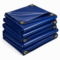 Bâche PVC imperméable sur mesure, robuste, enduite de vinyle, avec œillets en laiton pour camion, remorque, bateau, auvent, tente