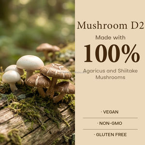 Özel Marka Organik Vitamin D2 Vegan Mantar Ekstresi Kapsülleri Kemikleri ve Bağışıklığı Destekler Vitamin D2 Kapsülleri - Product Image 5