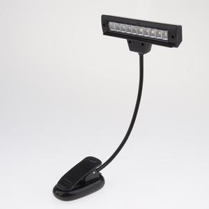 1 Pc Lampe de lecture rechargeable avec support de partition de musique à clipser pour chambre à coucher - Product Image 3